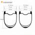 360g Ultralight 700C 45x31mm Wavy Shape Carbon Tubeless Gravel / CX Rim